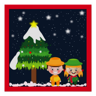PÔSTER NATAL NOITE