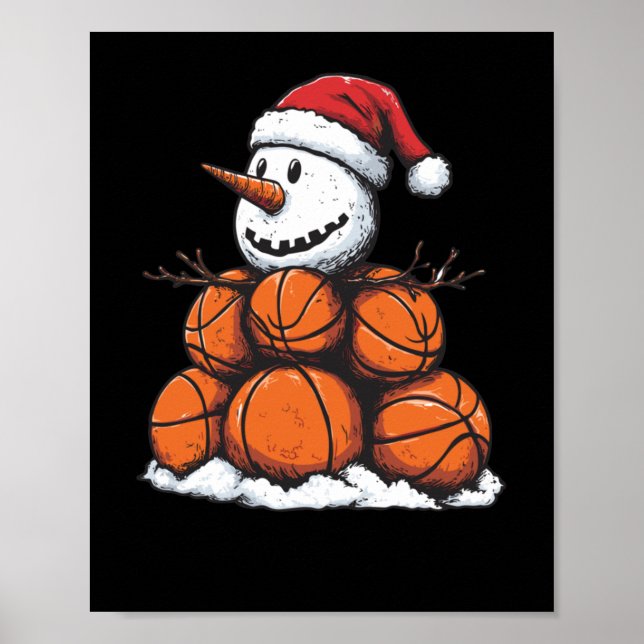 Poster Natal para o Mvp Basball (Frente)