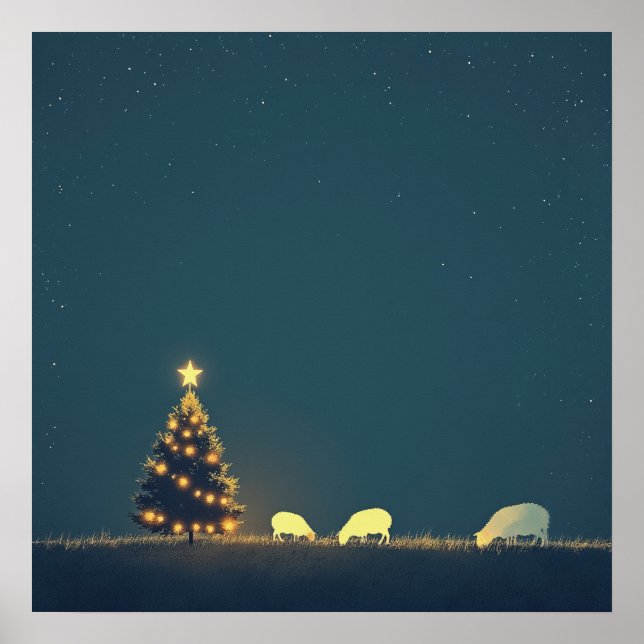 Poster Natal quente (Frente)