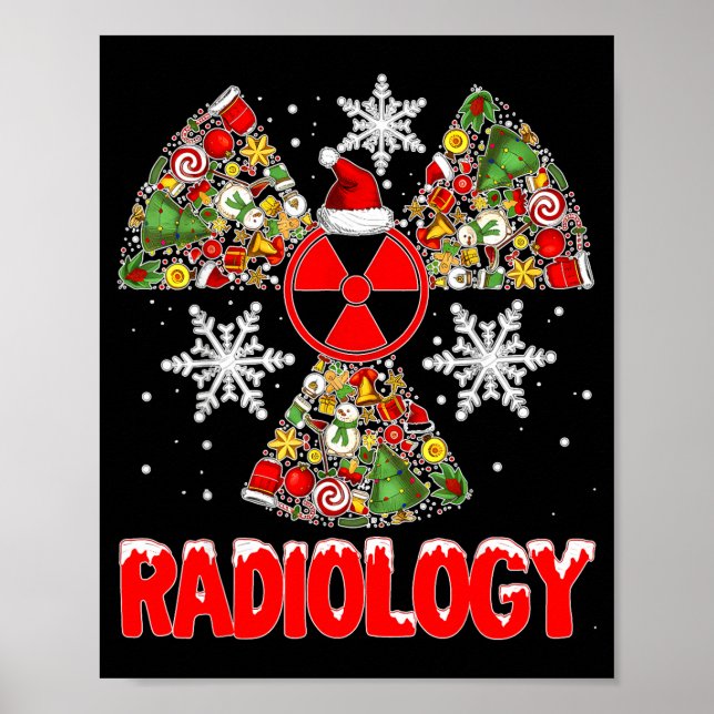 Poster Natal Radiologia Radiologista de Natal Técnico de  (Frente)