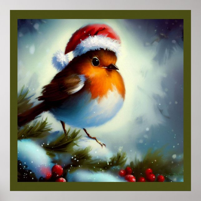 Poster Natal Robin 3 (Frente)