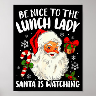 Poster Natal Seja Legal Com A Senhora Do Almoço O Papai N
