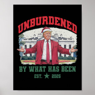 Poster Natal sem o peso do que foi Trump Retro
