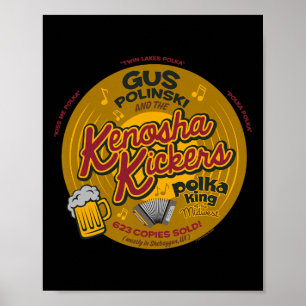 Poster Natal Sozinho Gus Polinski Kenosha Kickers 