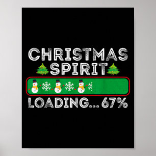 Poster Natal Srit Carregando 67 Seis Sete Meme Engraçado