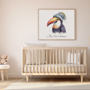 Poster Natal Toucan, personalizável