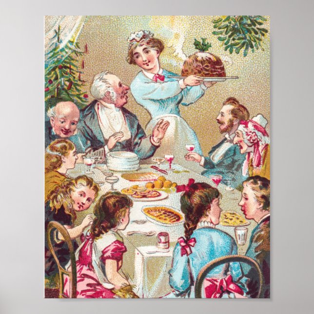 Poster Natal Vintage, Natal (Frente)