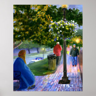 Pôster Natchitoches, Louisiana na Mardi Gras Parade