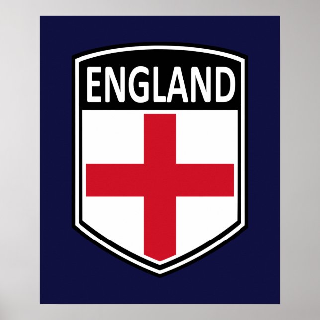 Poster National - England (Frente)