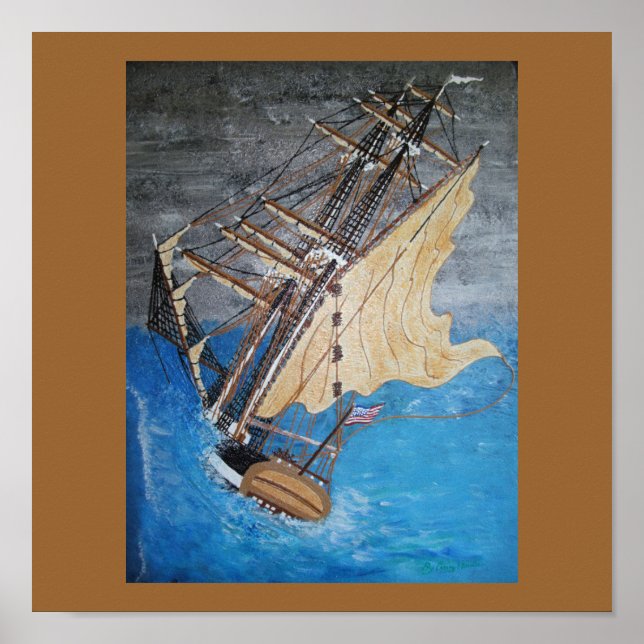 Pôster Native American Spirit wind (Frente)