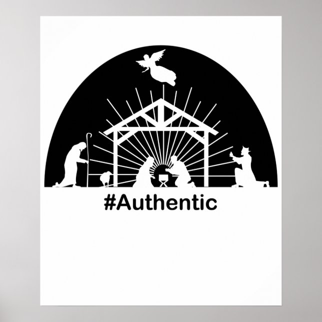 Poster Natividade - Autenticação (Frente)