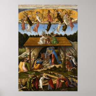 Poster Natividade Mística, 1500 por Sandro Botticelli