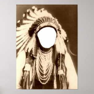 poster nativo americano