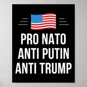Poster Nato - Anti Putin - Anti Trump -