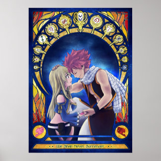 Poster Natsu e Lucy