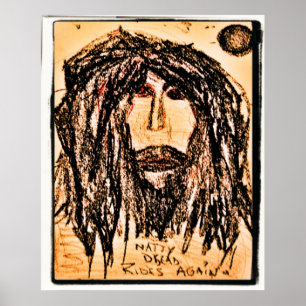 Pôster Natty Dread cavalga novamente