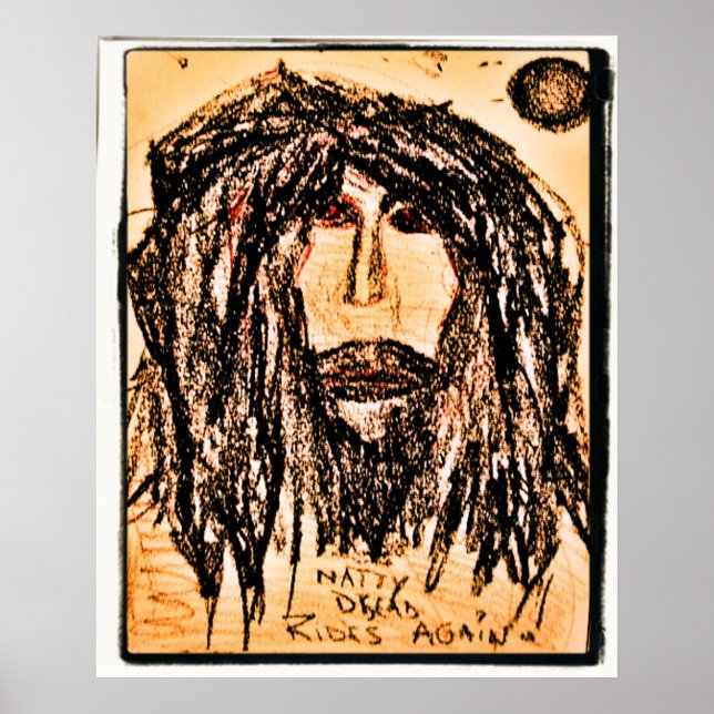 Pôster Natty Dread cavalga novamente (Frente)
