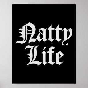 Poster Natty Life Natural Bodybuilding Workout