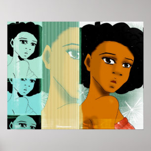 Poster natural de chá