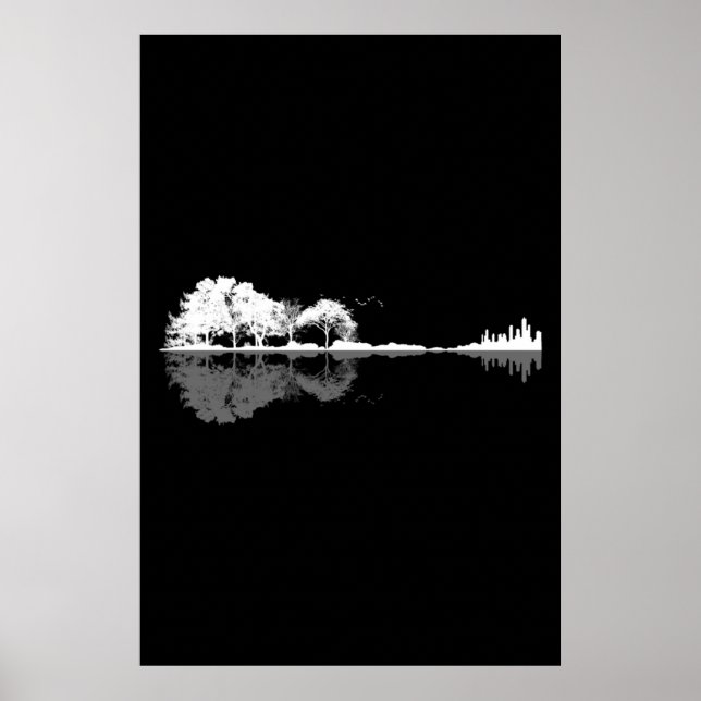 Poster Nature Guitar (Frente)