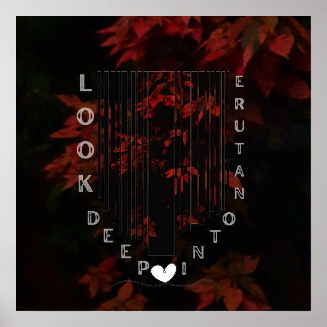 Poster Nature Love Modern (Frente)