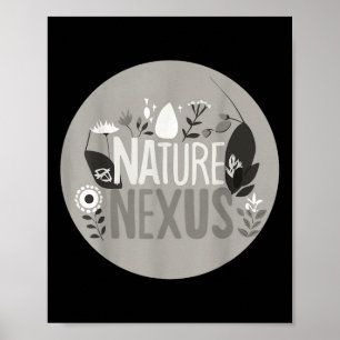 Poster Nature Nexus - Harmonia Natureza Para O Ambiente P