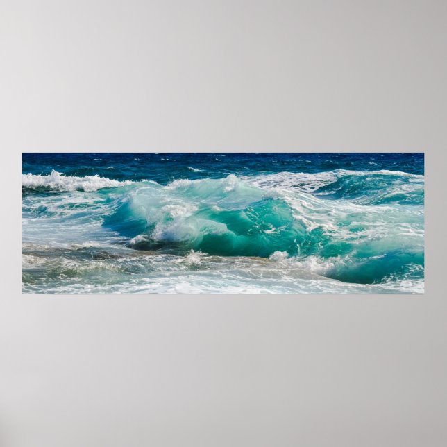 Poster Nature Photoshop Beach Ocean Tide (Frente)