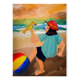 Pôster Natureza de tendências para as mulheres e as aves