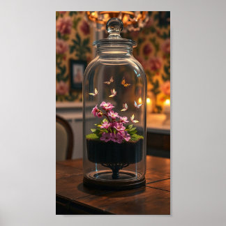 Poster Natureza Em Um Jar
