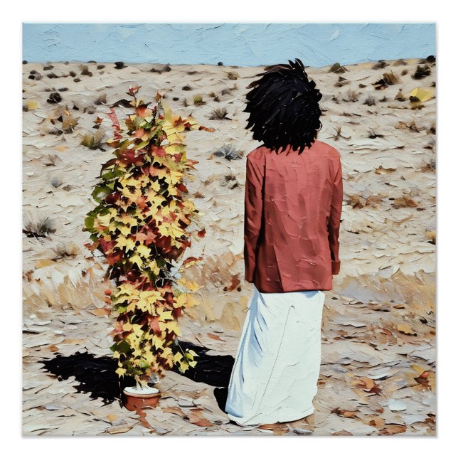 Pôster Natureza Encontra Isolamento (Frente)