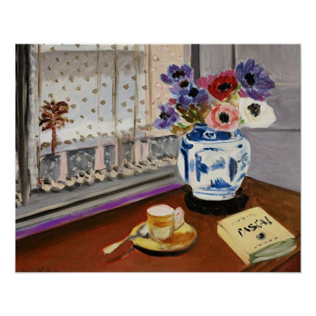 Pôster Natureza Morta com Pensees de Pascal, (Frente)