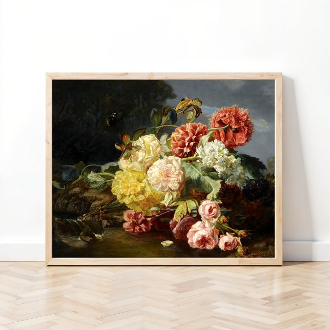 Poster Natureza-morta de flores, Jean Robie (Criador carregado)