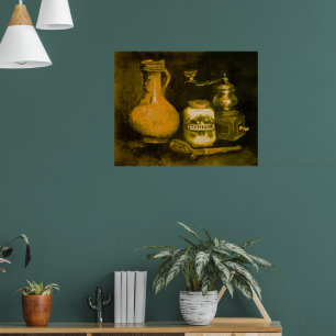Poster Natureza Morta de Van Gogh com Moinho de Café, Can