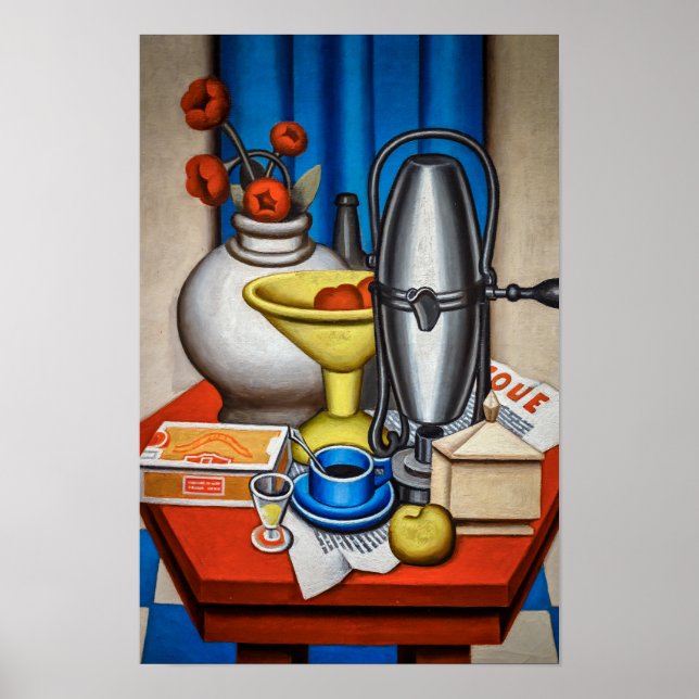 Poster Natureza Morta | Jean Metzinger | (Frente)