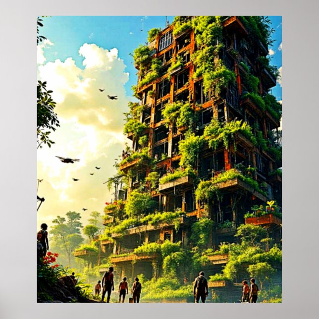 Poster Natureza Reclama Urbanismo (Frente)