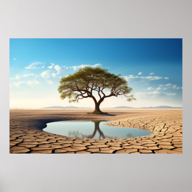 Poster Natureza Tranquila Da Vida Em Árvore (Frente)