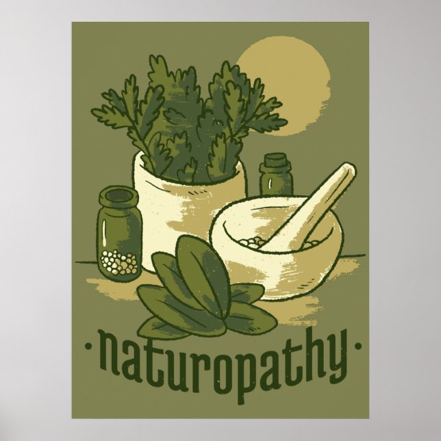 Poster Naturopatia (Frente)