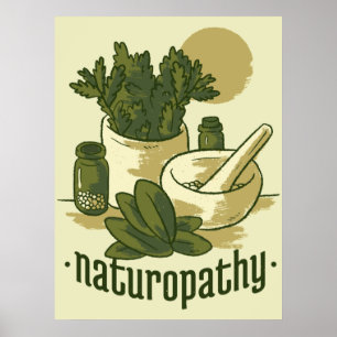 Poster Naturopatia    Estilo de VidaCartaz