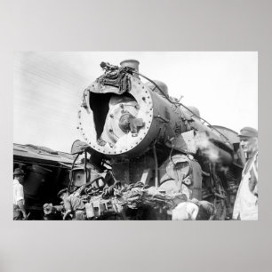 Pôster Naufrágio do Trem New Haven: 1913