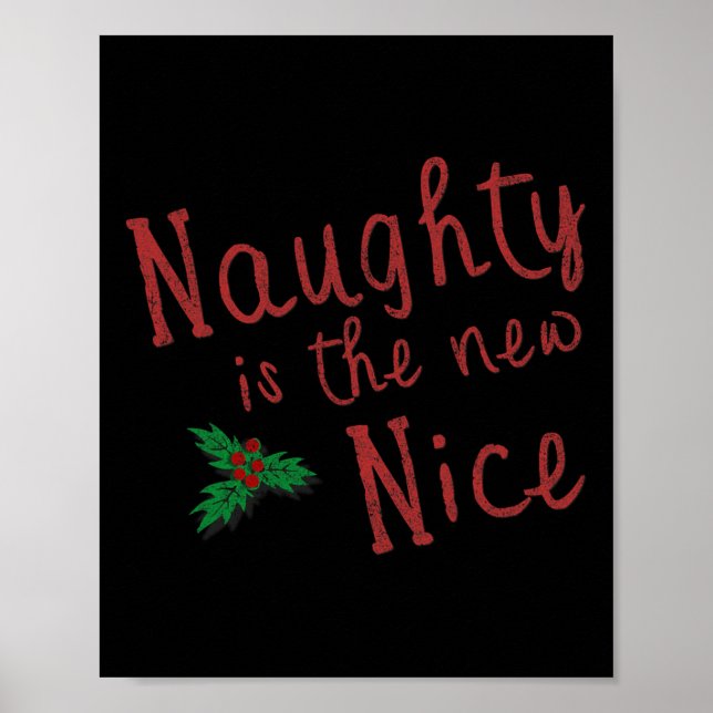 Poster Naughn É O Novo Bom Natal 1 (Frente)
