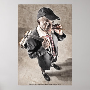 Pôster "Naughty Schoolboy", por Andrew Gettler