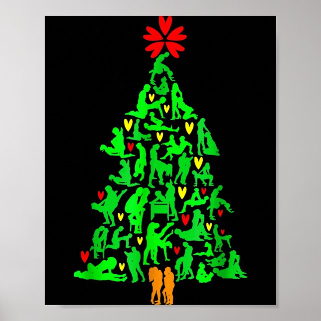 Poster Naughty Xmas Ornaments Kamasutra Adult Humor Chris (Frente)