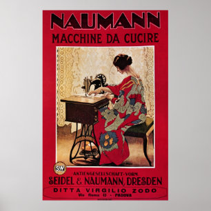 Pôster Naumann Macchine da Cucire