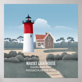 Poster Nauset Lighthouse