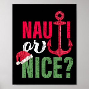 Poster Nauti Ou Legal Papai Noel Natal Engraçado Em Julho