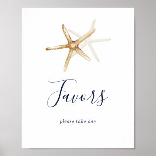Poster Náutico Moderno  Símbolo de casamento de Starfis