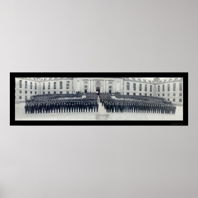 Pôster Naval Academy Midship Foto 1922 (Frente)