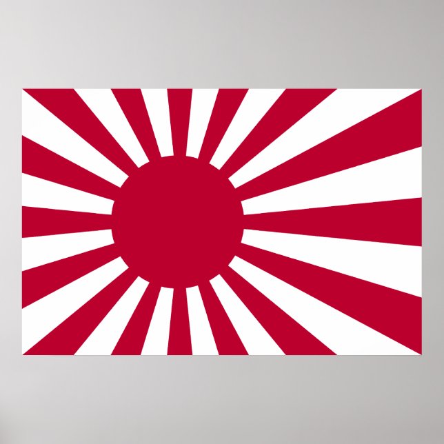 Poster Naval Ensign Of Japan, Japan (Frente)