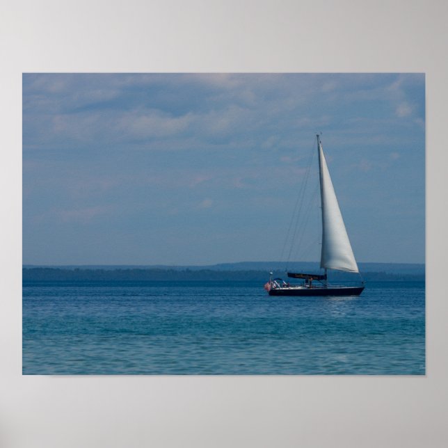 Poster Navegação Mackinac (Frente)