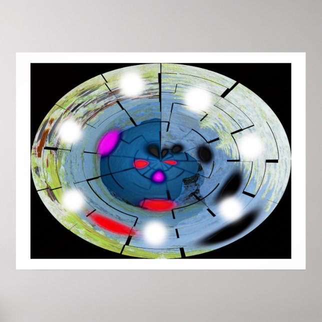 Poster navegação por alienígena (Frente)